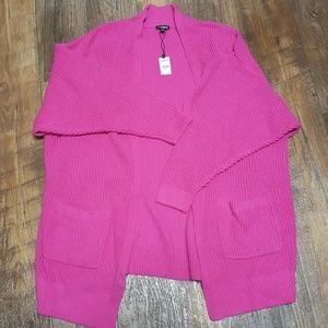 Express Open Oversized Cardigan NWT